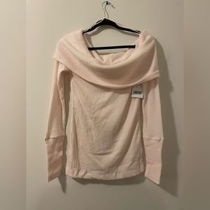 NTW “We the Free” Free People Off the shoulder Sweater Top